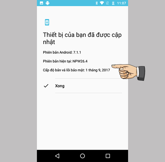 ​Kiểm tra cập nhật
